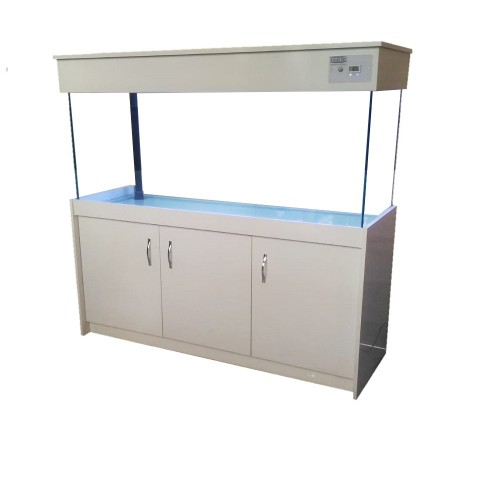 150 cm MDF Mobilyalı Akvaryum 150x50x60 Cm(Raflı)